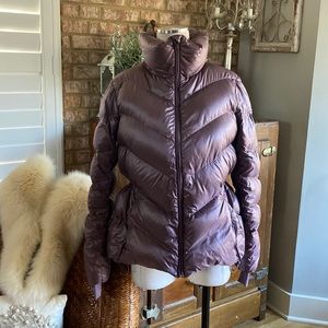 ATHLETA GOOSEDOWN PUFFER JACKET MEDIUM